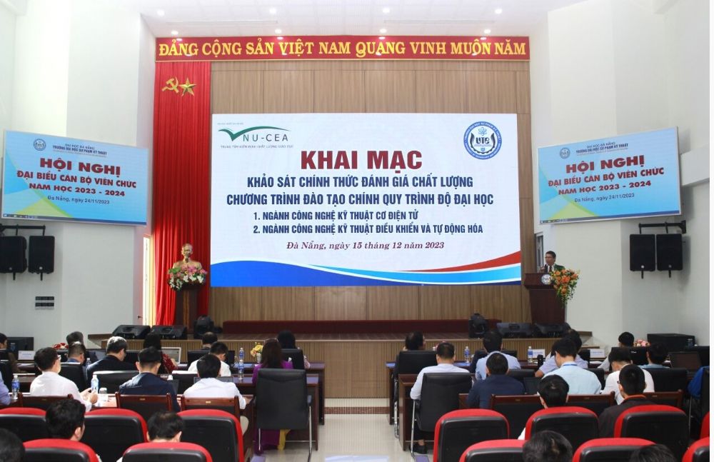 Khai mạc khảo sát chính thức đánh giá chương trình đào tạo tại Trường Đại học Sư phạm Kỹ thuật, Đại học Đà Nẵng